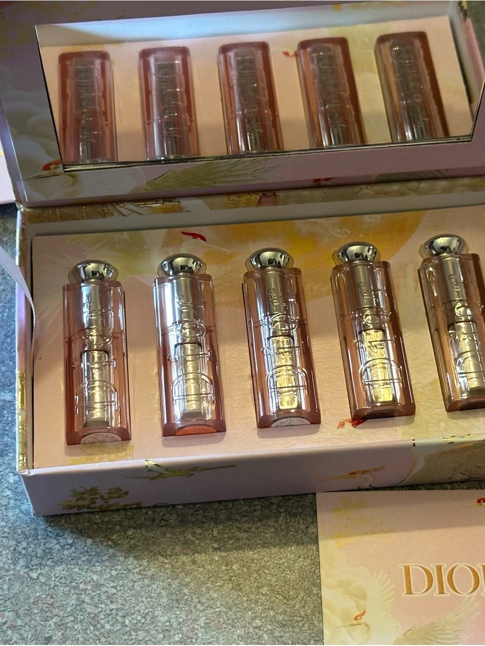 New Dior Lip Glow Lipstick Set